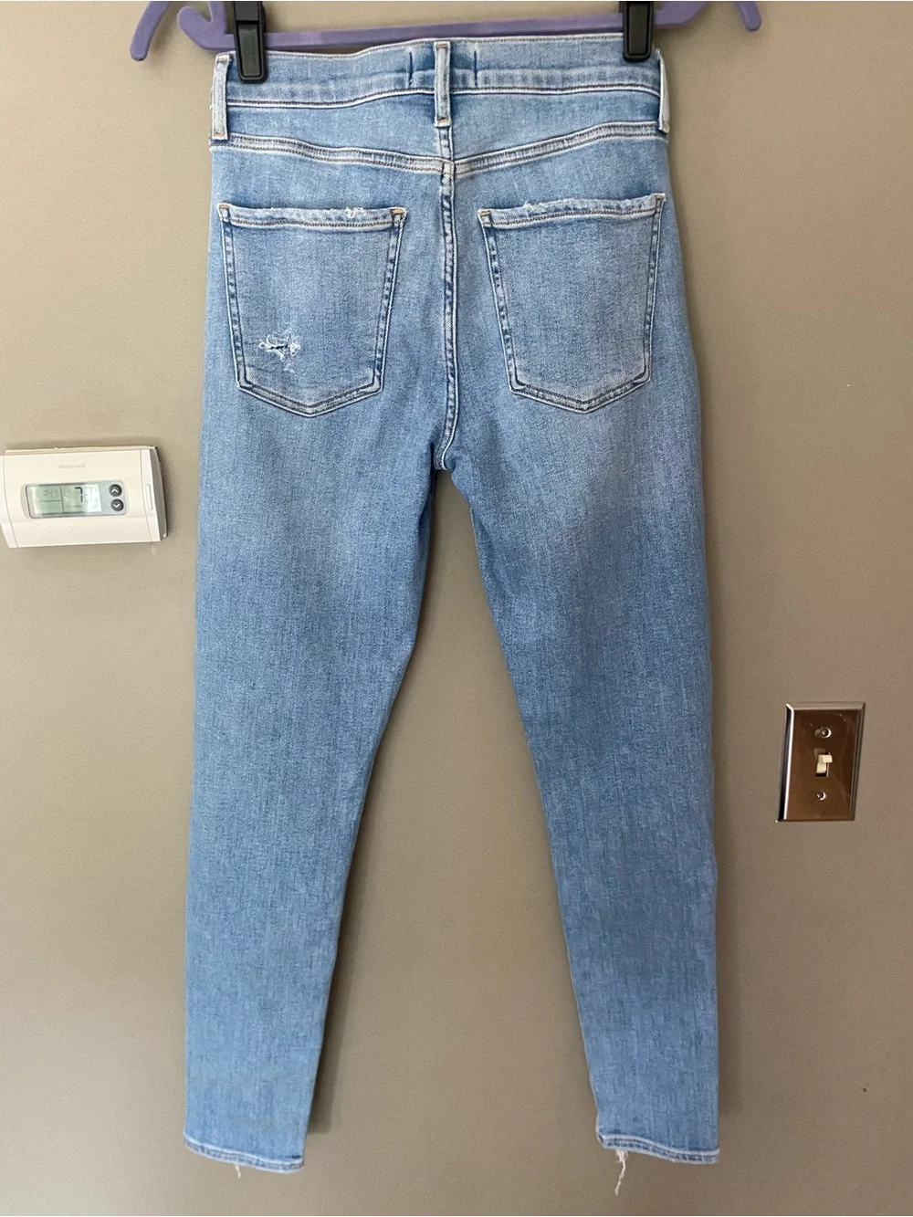 AGOLDE •LOT• 2 Pairs Sophie High Rise Skinny Jeans Denim Size 27